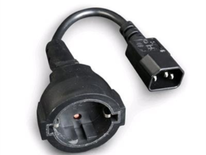 Gembird PC-SFC14M-01 power adapter IEC320 C14 -> SCHUKO (F) on a 15 cm cable