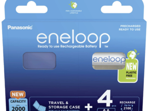 Įkraunamos baterijos Panasonic ENELOOP BK-3MCDEC4BE, 1900 mAh, 2100 (4xAA)