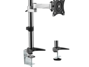 SUPORT de birou LOGILINK, pt 1 TV/monitor plat, diag. max 27 inch, rotatie, inclinare, pivotare, orizontala, verticala, totala, max 8 Kg, "BP0075"