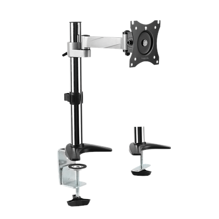 SUPORT de birou LOGILINK, pt 1 TV/monitor plat, diag. max 27 inch, rotatie, inclinare, pivotare, orizontala, verticala, totala, max 8 Kg, "BP0075"