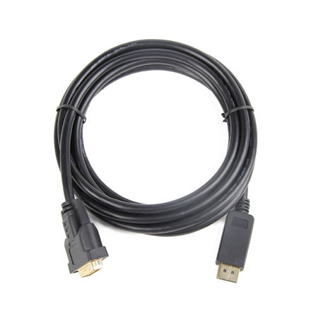 CABLU video GEMBIRD, adaptor DisplayPort (T) la DVI-D DL (T), 1.8m, rezolutie maxima Full HD (1920 x 1080) la 60Hz, negru, "CC-DPM-DVIM-6" (timbru verde 0.18 lei)