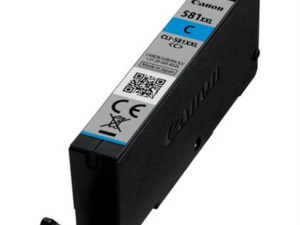 Cartus Cerneala Original Canon Cyan, CLI-581XXLC, pentru Pixma TR7550|TR8550|TS6150|TS6250|TS705|TS8150|TS8250|TS9150|TS9155|TS9550, , (timbru verde 0.15 lei), "1995C001AA"