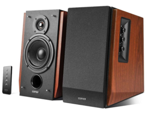 BOXE EDIFIER 2.0, RMS:  66W (2 x 15W, 2 x 18W), bluetooth, telecomanda wireless, volum, bass, treble,  dual RCA, brown, "R1700BT-BR" (timbru verde 11.00 lei)