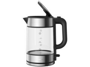 Xiaomi | Electric Glass Kettle EU | Electric | 2200 W | 1.7 L | Glass | 360° rotational base | Black/Stainless Steel