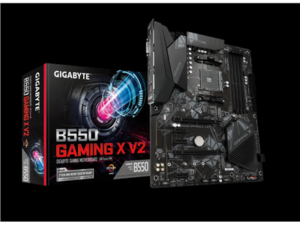 PLACA de BAZA Gigabyte "B550 GAMING X V2", skt AM4, ATX, AMD B550, 4 x DDR4, max. 128 GB, 4 x SATA, 2 x M.2, 7.1, "B550 GAMING X V2"