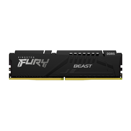Memorie DDR Kingston FURY Beast DDR5 16 GB, frecventa 5200 MHz, 1 modul, radiator, "KF552C40BB-16"