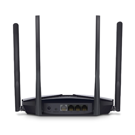 ROUTER MERCUSYS wireless 1800Mbps, 4 porturi LAN Gigabit, 1 port WAN Gigabit, Dual Band AC1800 4 x antena externa, Wi-Fi 6, "MR70X" (timbru verde 0.8 lei) - Image 2