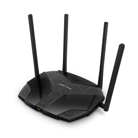 ROUTER MERCUSYS wireless 1800Mbps, 4 porturi LAN Gigabit, 1 port WAN Gigabit, Dual Band AC1800 4 x antena externa, Wi-Fi 6, "MR70X" (timbru verde 0.8 lei) - Image 3