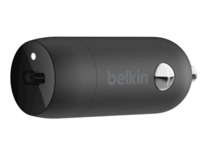 Belkin Boost Charge 20W USB-C Power Delivery Car Charger, Black