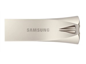 MEMORIE USB SAMSUNG 256 GB, USB 3.1, profil mic, carcasa metalica, auriu, "MUF-256BE3/APC" (timbru verde 0.03 lei)