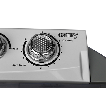 Camry Premium CR 8052 washing machine Top-load 3 kg Grey, White - Image 6