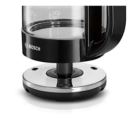 Bosch TWK70B03 electric kettle 1.7 L 2400 W Black, Transparent - Image 4
