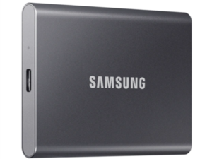 SSD. extern SAMSUNG T7, 1TB, USB 3.2 gen 1, gri, "MU-PC1T0T/WW" (timbru verde 0.18 lei)
