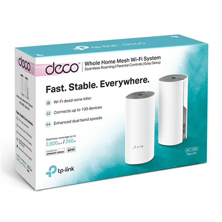 TP-Link AC1200 Whole Home Mesh Wi-Fi System, 3-Pack - Image 3
