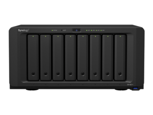 Synology DiskStation DS1821+ NAS/storage server Tower Ryzen Embedded V1500B 4 GB DDR4 0 TB DiskStation Manager Black