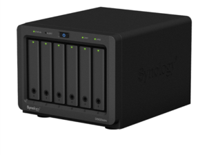 Synology DiskStation DS620SLIM NAS/storage server Desktop Intel® Celeron® J3355 2 GB DDR3L DiskStation Manager Black