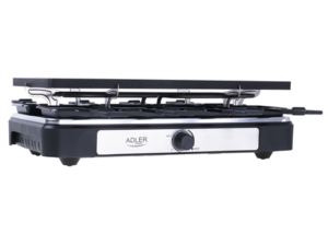 Adler | Raclette - electric grill | AD 6616 | Table | 1400 W | Black/Stainless steel