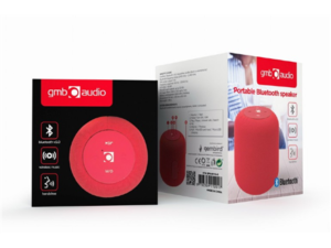 GEMBIRD Portable Bluetooth speaker red