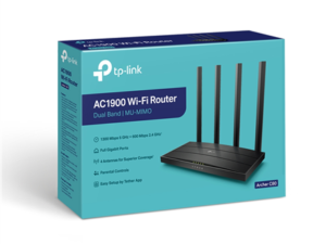 TP-LINK Archer C80 AC1900 Dual band Wireless 802.11ac Gbit router 4xLAN MU-MIMO