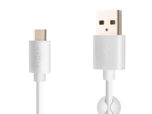 Fixed | Data And Charging Cable With USB/USB-C Connectors | White