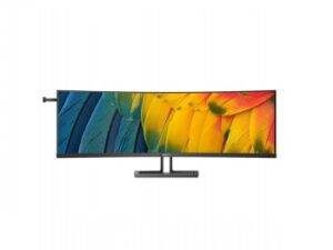 Philips 45B1U6900C - LED-sk�rm - b�jd - 45" (44.5" visbar) - 5120 x 1440 Dual Quad HD @ 75 Hz - VA - 450 cd/m� - 3000:1 - DisplayHDR 400 - 4 ms - 2xHDMI, DisplayPort, USB-C - h�gtalare - svart