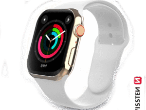 Swissten Silicone Band for Apple Watch 1/2/3/4/5/6/SE / 38 mm / 40 mm / White