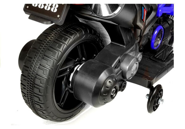 Electric Ride On Motorbike GTM1188 Blue - Image 5