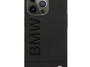 BMW BMHCP13XSLLBK Leather Back Case For Apple iPhone 13 Pro Max