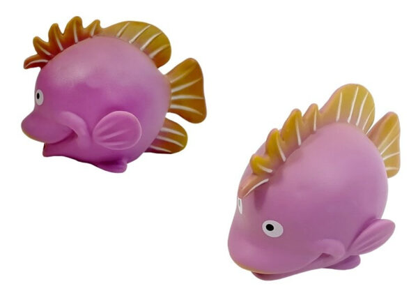 Big Set of Toy Fish For Bathing + Strainer - Image 6