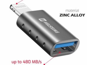 Swissten OTG Adapter Lightning to USB Connection