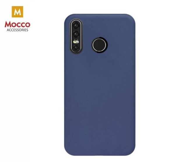 Mocco Ultra Slim Soft Matte 0.3 mm Silicone Case for Samsung Galaxy A72 5G Blue