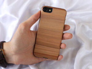 MAN&WOOD case for iPhone 7/8 cappuccino black