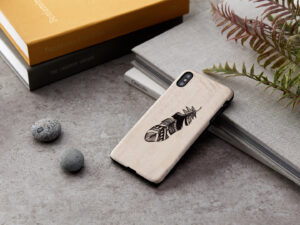 MAN&WOOD SmartPhone case iPhone X/XS indian black