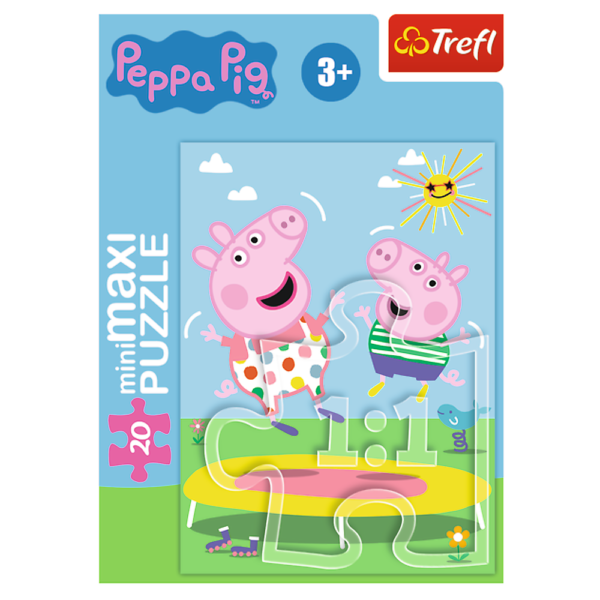 TREFL PEPPA PIG Mini Maxi puzzle, 20 pcs
