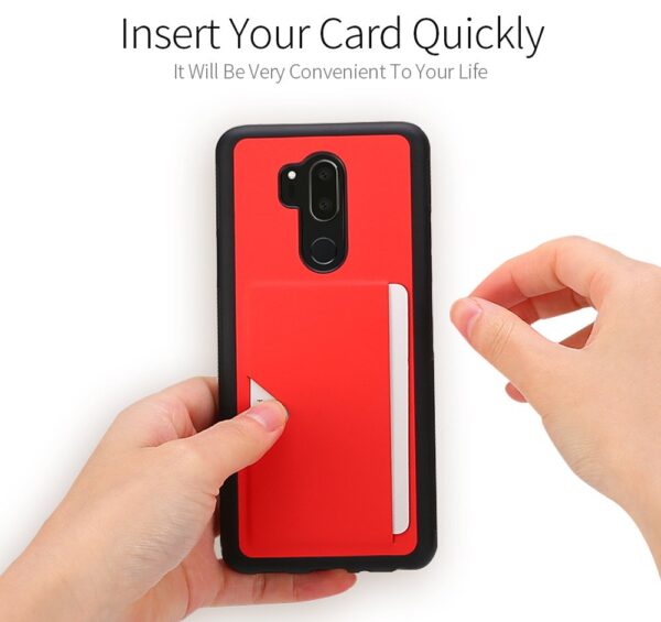 Dux Ducis Pocard Series Premium High Quality and Protect Silicone Case For Apple iPhone XS Max Red - Image 4