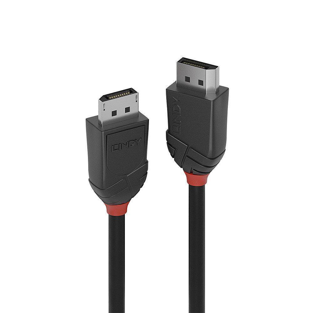 Cablu Lindy DisplayPort 1.2, 0.5m, negru "LY-36490" (timbru verde 0.8 lei)