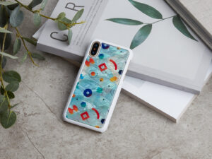 iKins SmartPhone case iPhone XS/S poppin rock white