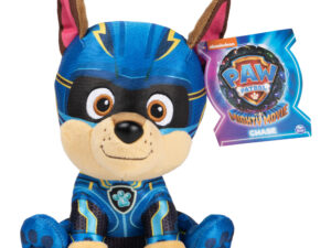 PAW PATROL Mighty Pups Movie plush Chase, 15 cm