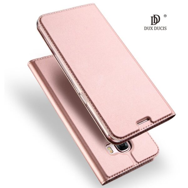Dux Ducis Premium Magnet Case For LG Q8 Rose Gold - Image 2