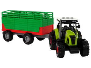 Traktor Farm käruga, heli ja valgusega