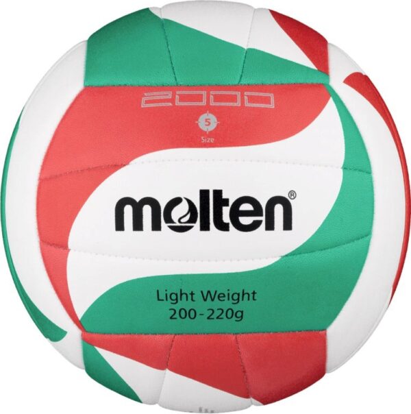 Volleyball ball MOLTEN V5M2000L, synth. leather size 5