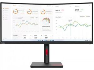 Monitor ThinkVision T34w-30, 34 curved, 21:9, 110 dpi "63D4GAT1EU" (timbru verde 7 lei)