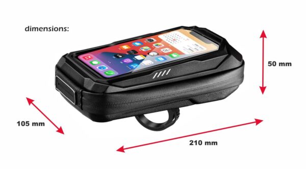 Swissten Waterproof Phone Holder for Bike - Image 5