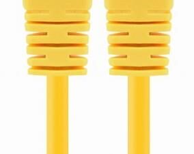 PATCH CORD UTP GEMBIRD Cat5e, cupru-aluminiu, 5 m, galben, AWG26, "PP12-5M/Y"/45505696 (timbru verde 0.18 lei)