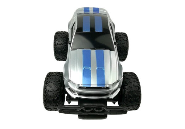 Remote controlled Car Off-road R/C Silver High Wheels - Image 5