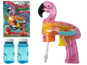Soap Bubble Gun Flamingo Pink