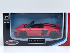 MSZ Die-cast model Audi R8 Spyder, scale 1:39