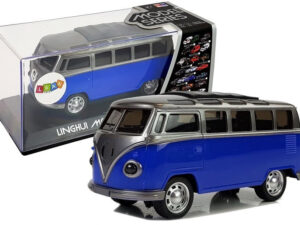 Blue Stretch Bus with lights and sound