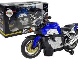 Motorcycle Blue Battery Powered