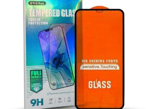 Timy Original Full Face / Full Glue Tempered Glass with Frame Apple iPhone 6 / 6s Black